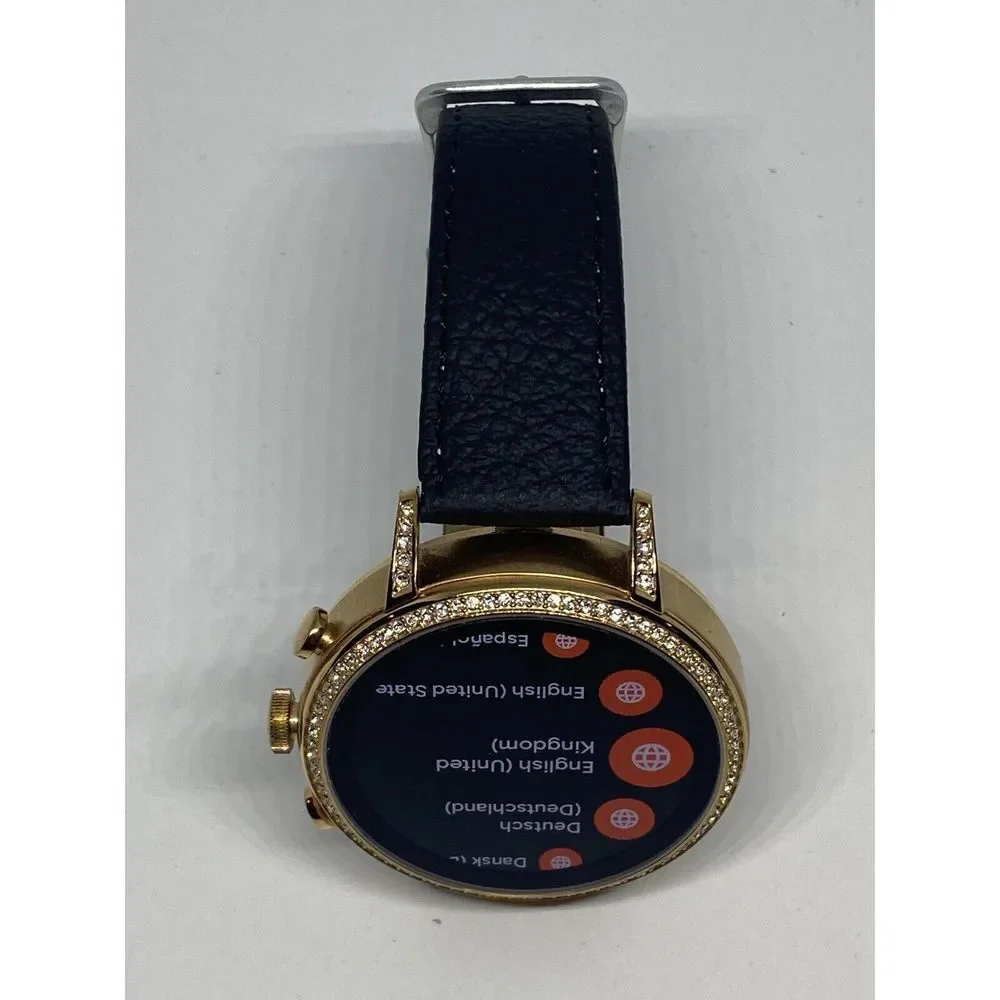 Fossil Gen 4 Authentic Digital Dial Smart Watch Custom Band FTW6011 AB411